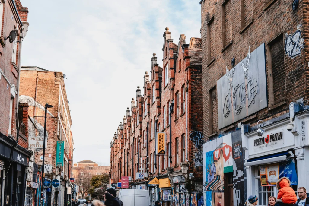 Quartier Shoreditch à Londres