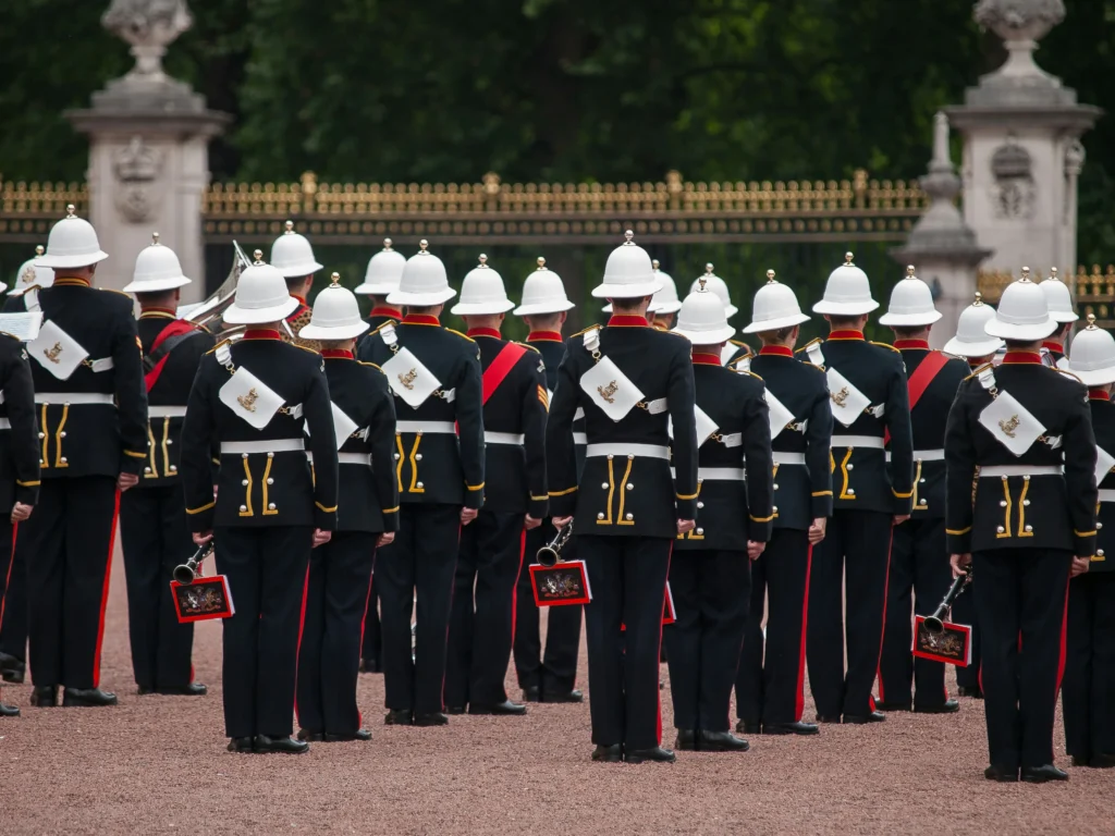 Relève de la garde à Buckingham Palace