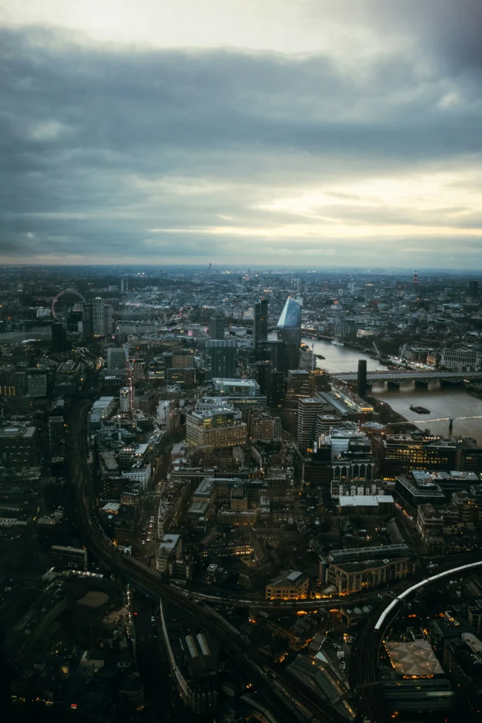 Vue depuis The Shard